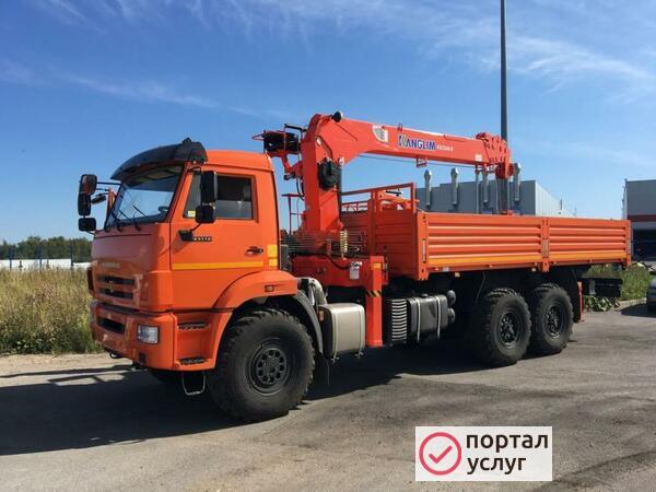 Фото Услуги Манипулятора 6тонн.