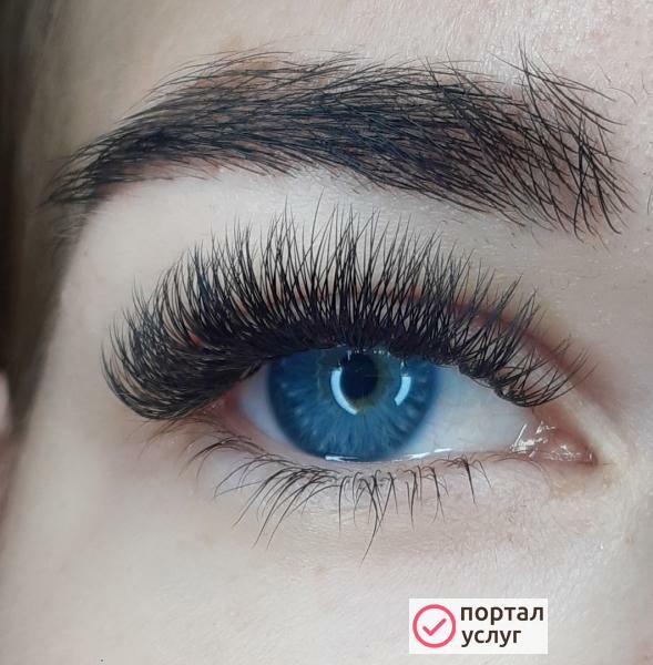 Фото Наращивание ресничек Казань