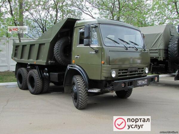 Фото Самосвал песок грунт Опгс Щебень 