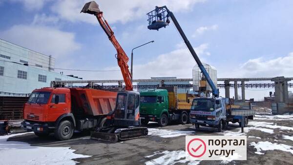 Фото Услуги экскаватора