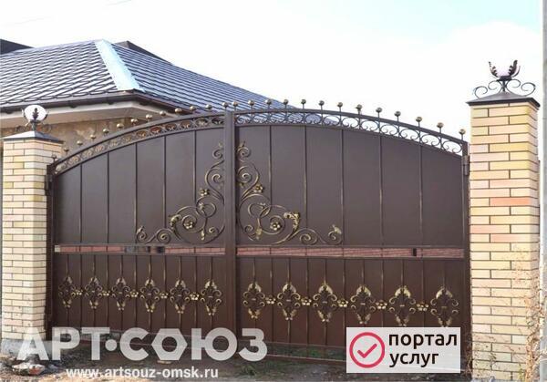 Фото Кованные ворота