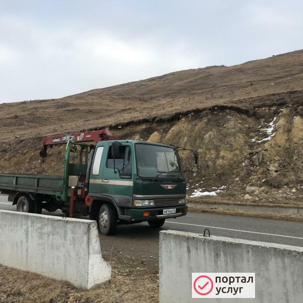 Фото Услуги крана манипулятора