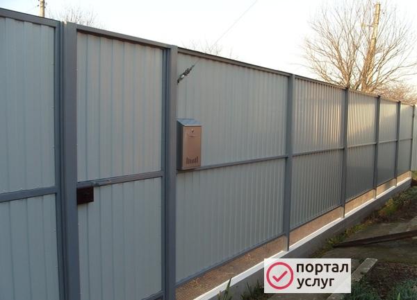 Фото Устройство Забора