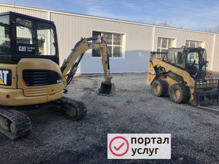 Фото Услуги Мини-погрузчиков и Мини-экскаваторов