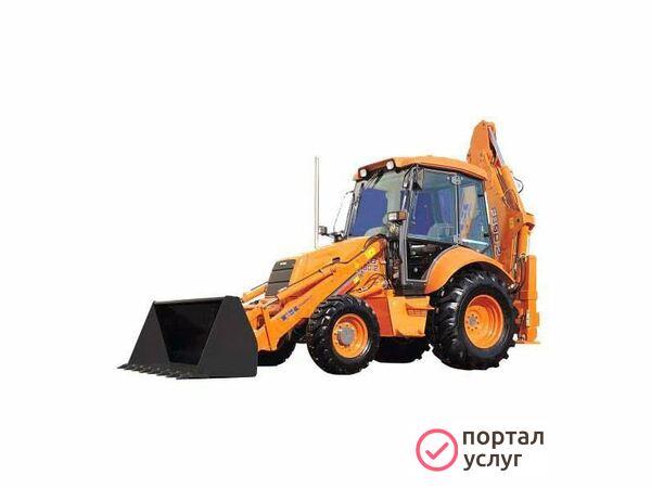 Фото Услуги экскаватора погрузчика