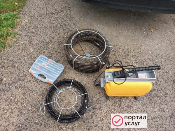 Фото Устранение засоров 