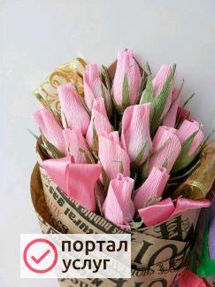 Фото Букеты и композиции из конфет