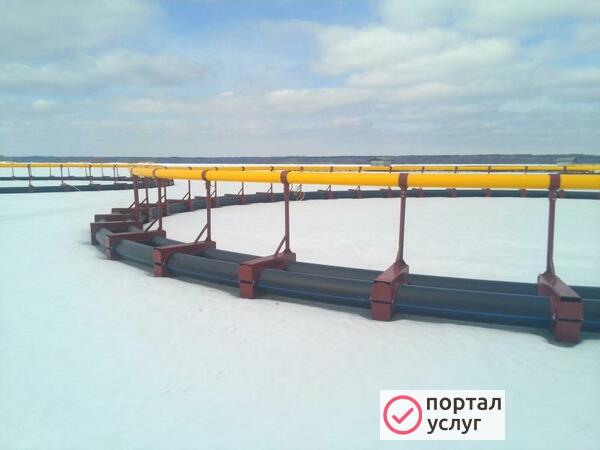 Фото Садок для выращивания рыбы 