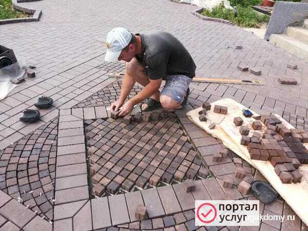Фото Укладка Брусчатки и Плитняка