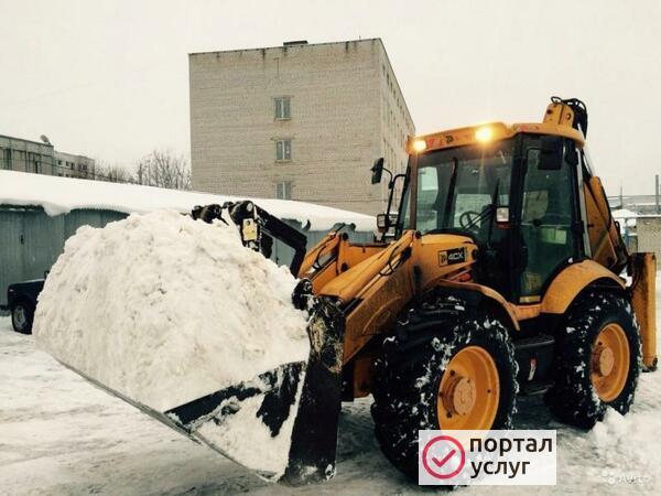 Фото Уборка снега