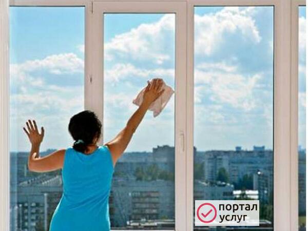 Фото Мойка Окон Витражей