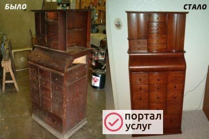 Фото Реставрация мебели