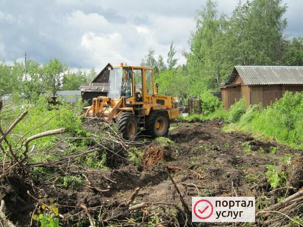 Фото Расчистка участка, уборка, вывоз