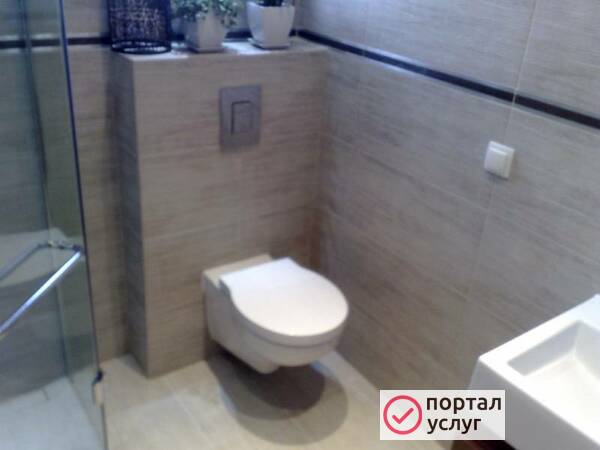 Фото Ремонт ванной комнаты Чехов