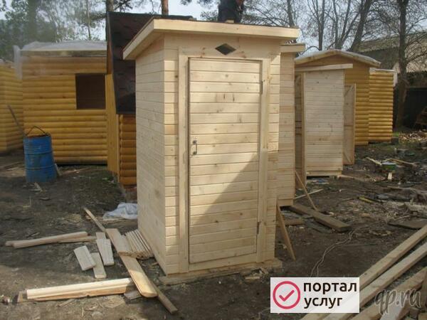 Фото Туалет дачный.Туалет деревянный