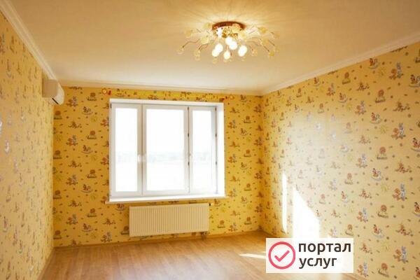 Фото Отделочные работы. Обои