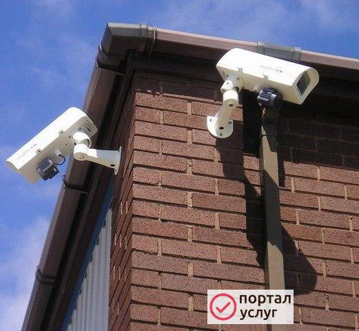Фото Установка видеонаблюдения для дома