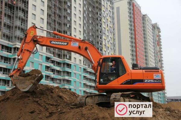 Фото Гусеничный экскаватор 