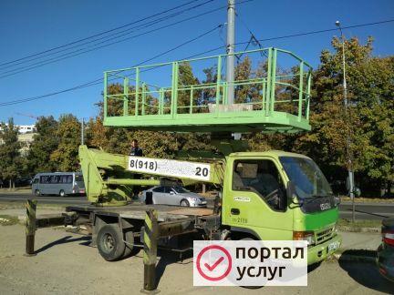 Фото Автовышка платформа 4х2