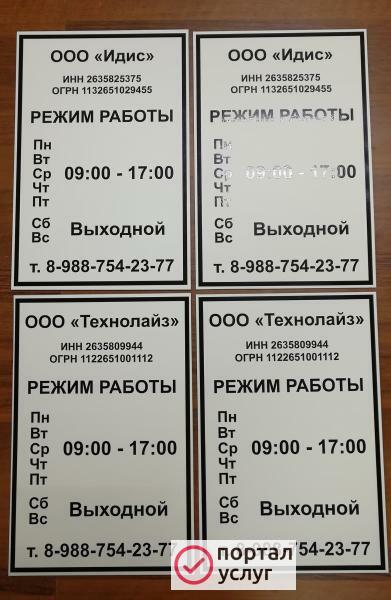 Фото Плоттерная резка самоклейки