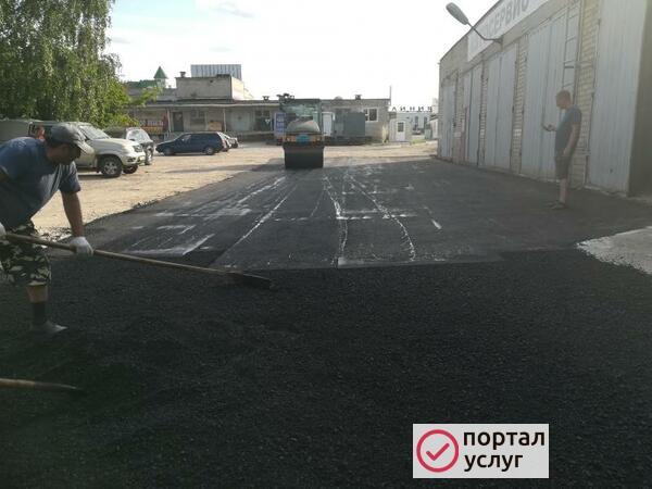 Фото Асфальтирование и благоустройство дорог