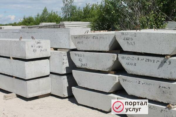 Фото Фундаменты ленточные ФЛ