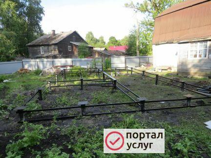 Фото Свайно-винтовой фундамент