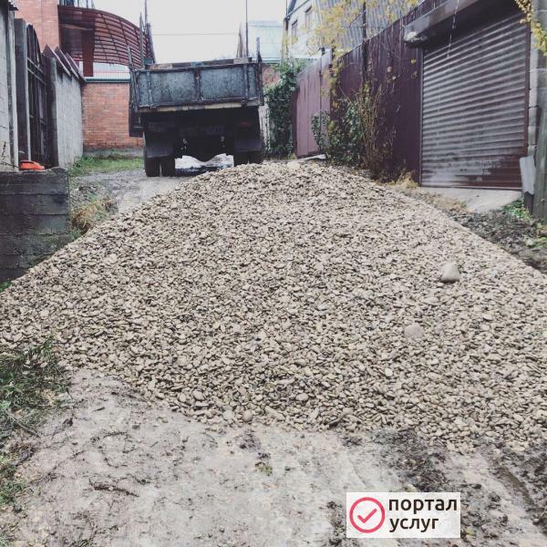 Фото Песок Отсев Гравий 