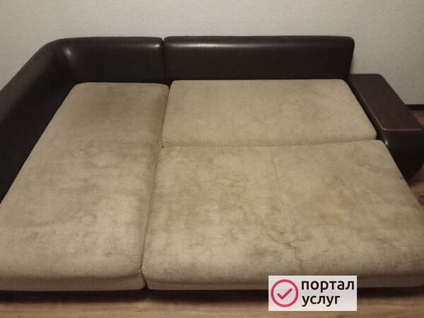 Фото Химчистка диванана дому