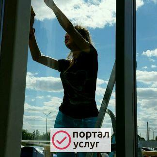Фото Мойка окон, балконов