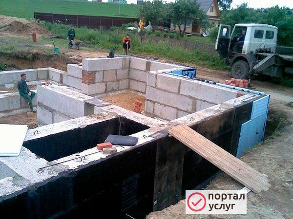 Фото Фундамент в Бессоновке, в Пензе
