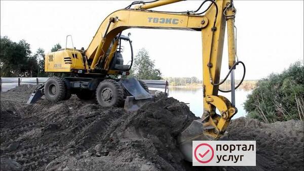 Фото Услуги спецтехники, экскаватор, бульдозер
