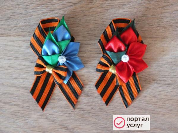 Фото Брошь на 9 мая