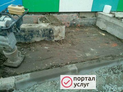 Фото Трамбовка