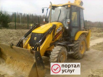 Фото Услуга экскаватора -погрузчика JСВ-3сх