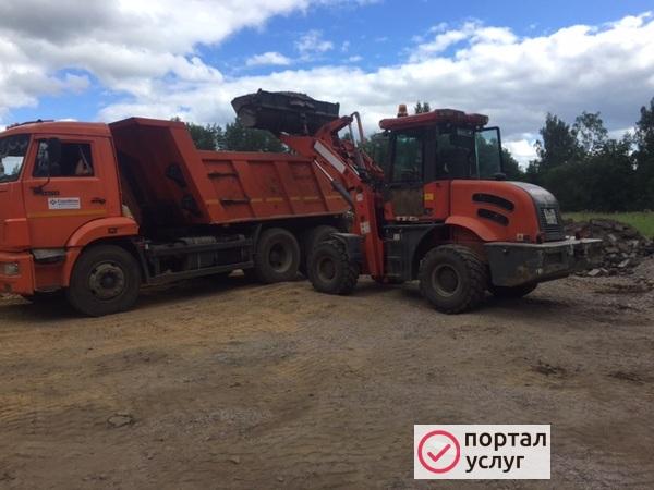 Фото Аренда фронтального погрузчика