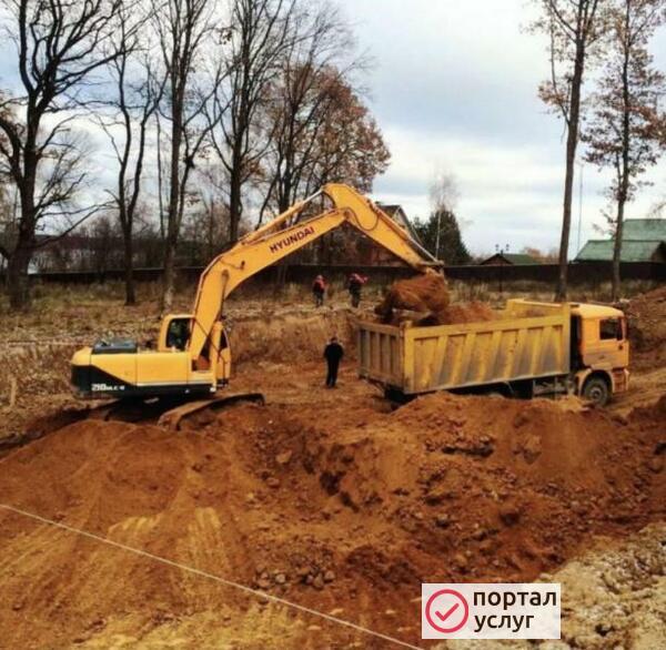 Фото Вывоз грунта