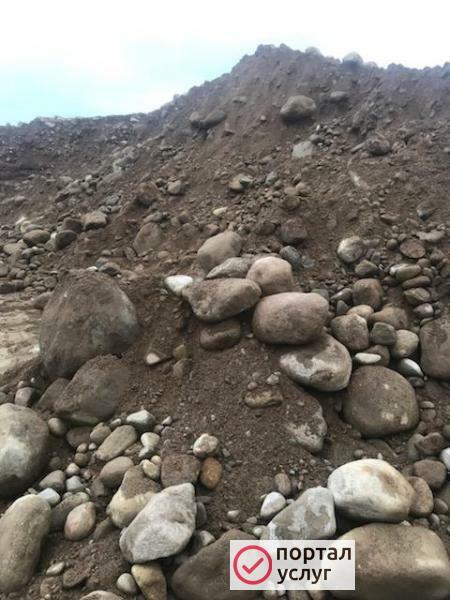 Фото ПГС с доставкой на самосвалах