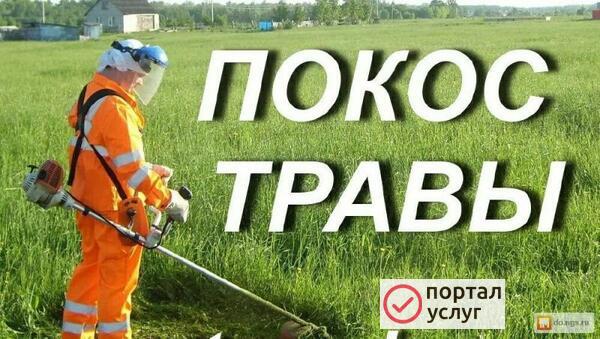 Фото Пакос травы, уборка територии 