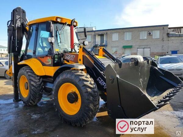 Фото Аренда услуги экскаватора погрузчика