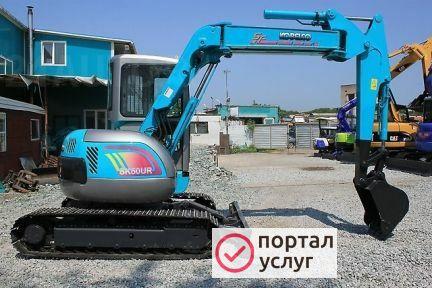 Фото Услуги полноповоротного эксковатора