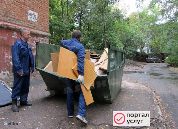 Фото Вывоз и уборка мусора разнорабочие грузчики.