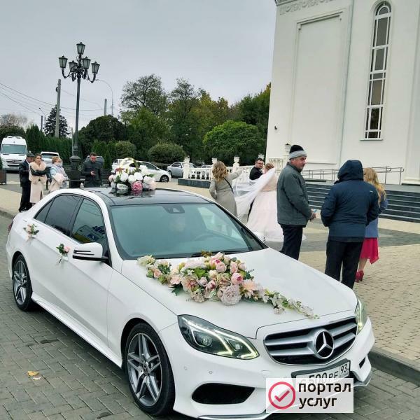 Фото Мерседес на свадьбу.