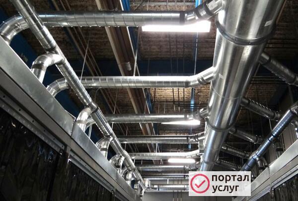 Фото Монтаж систем вентиляции