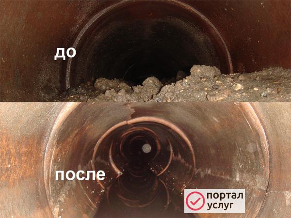 Фото Прочистка канализации 