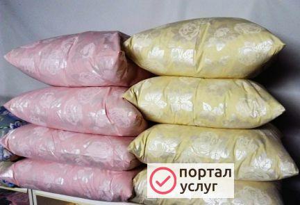 Фото Чистка пера подушек перин
