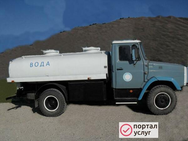 Фото Доставка воды водовозом 6-7 м3