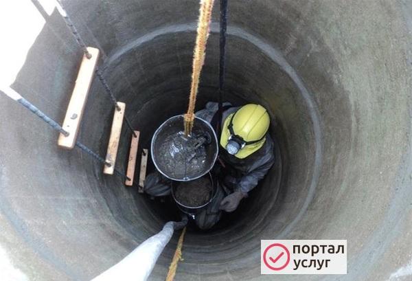 Фото Чистка колодцев 