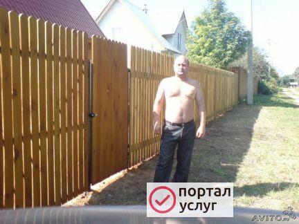 Фото Установка заборов