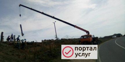 Фото Кран манипулятор эвакуатор